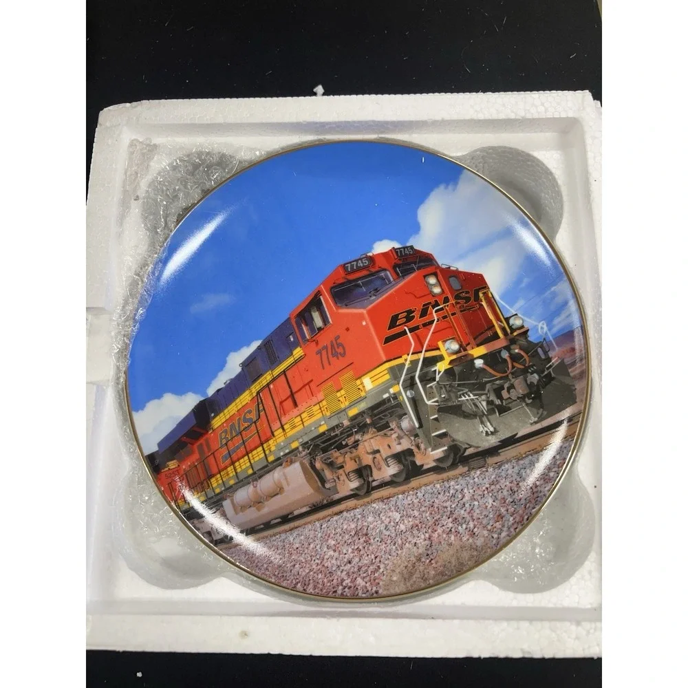 BNSF Safety Award Plate 2007 Power for the Long Haul #13,646 of 47,000 Collector